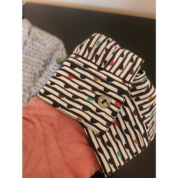 0039 Italy viscose shirt dress size xs - Picture 6 of 9